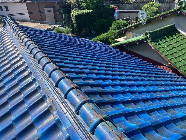 瓦屋根の点検・調査